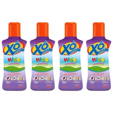 Imagem de combo 4x repelente xô inseto kids infantil crianças com delicioso chei