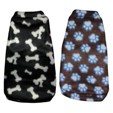 Imagem de Kit 2 Roupas Para Cachorro - Suéter De Inverno P - Nicapet
