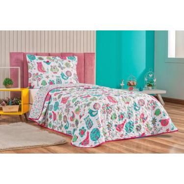 Imagem de Kit cobre leito + jogo de cama infantil  5 peças - MAYRA ENXOVAIS, cut