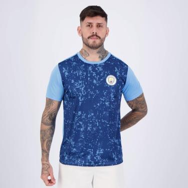 Imagem de Camisa Manchester City Escudo Dry Marinho-Masculino
