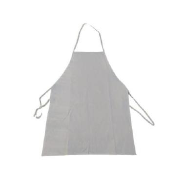 Imagem de Avental Cozinha Açougueiro Peixeiro Flanelado material sintético Branc