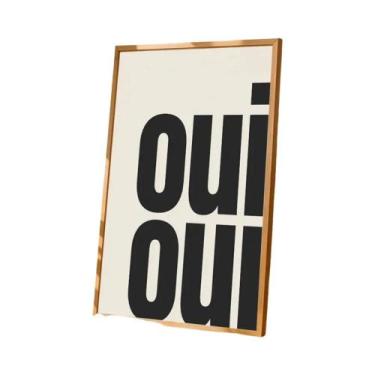 Imagem de Pôster Moderno OH HI OK Em Tela Para Decoração De Quarto, Estudo, Sala