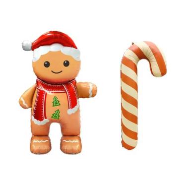 Imagem de Balões De Alumínio De Natal 1/2 Peças Para Festas, Decorações De Ano N