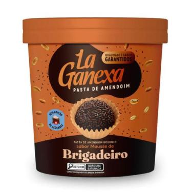 Imagem de Pasta de amendoim mousse brigadeiro 1kg - La Ganexa
