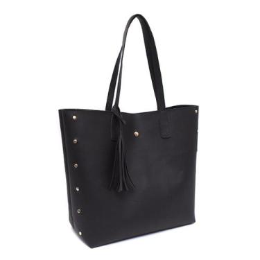 Imagem de Bolsa Feminina Grande e Prática Sacola Espaçosa Alça De Ombro - Alice 