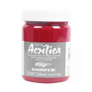 Imagem de Tinta Acrilica P/ Tela 250ml Corfix 091 Laca de Garanca