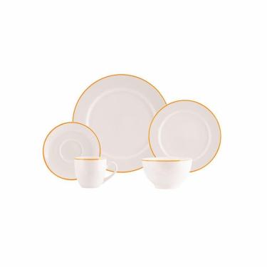 Imagem de Jogo de Jantar 20 Peças Filete Porcelana Real By Schmidt