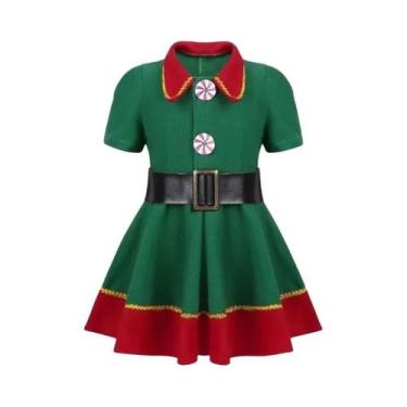 Imagem de Conjunto De Fantasia De Elfo São Nicolau Para Meninos: Uniforme De Elf