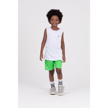 Imagem de Conjunto Regata Infantil Aplique Neon-Masculino