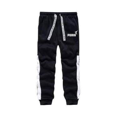 Imagem de Conjunto De Roupas Casuais Masculinas Com Moletom Estampado E Calças D