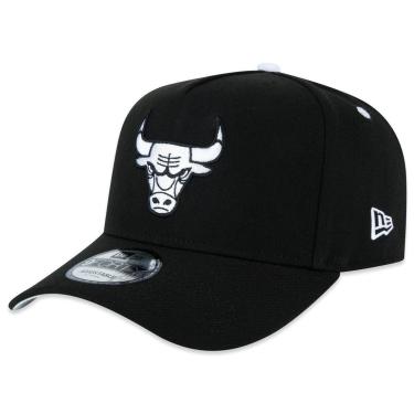 Imagem de BONE NEW ERA 9FORTY A-FRAME CHICAGO BULLS NBA PRETO-Masculino