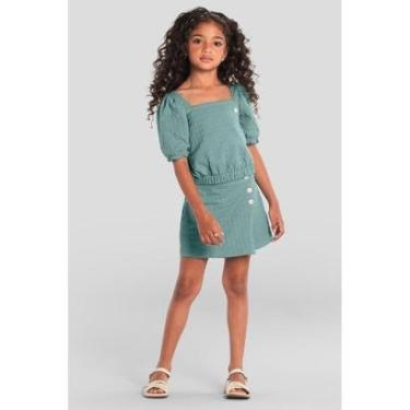 Imagem de Conjunto Infantil Menina Texturizado Mundi-Feminino