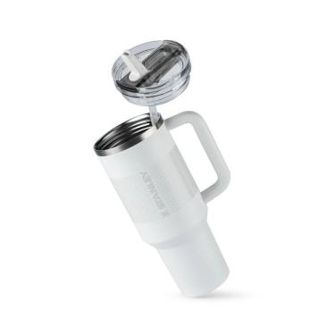 Imagem de Copo Com Canudo Stanley Quencher Protour 1.18l Anti Vazamento Frost