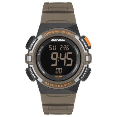 Imagem de Relógio Mormaii Masculino Ref: Molcdaaq/8c Esportivo Digital Ocre