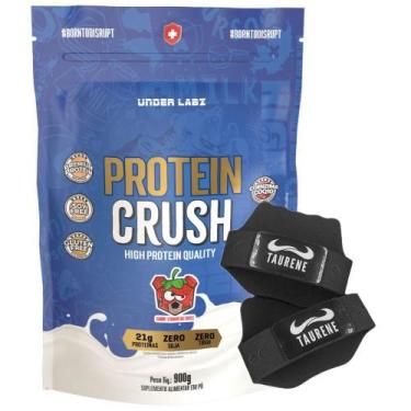 Imagem de Whey Protein Crush Strawbear Swiss 900g Luva - Under Labz