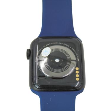 Imagem de Relogio Smartwatch Android Ios Inteligente Bluetooth FT50 C/ Pulseira Esportiva Cor:Azul