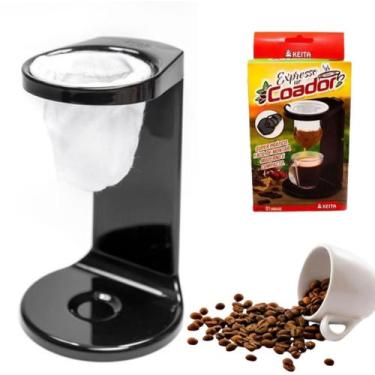 Imagem de Coador De Café Expresso Com Filtro De Pano Keita