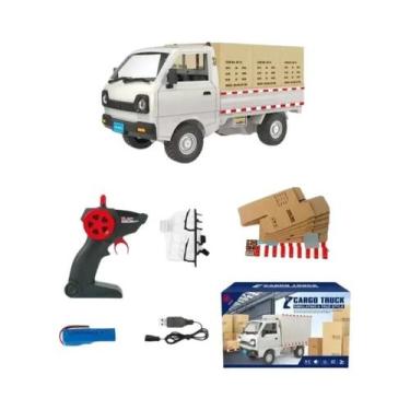 Imagem de Caminhão RC De Drift Para Meninos 1:10 1:16 Wpl D12 Modelo Elétrico Co