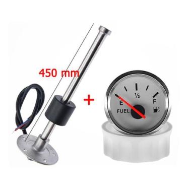 Imagem de Medidor de Nível do Combustível Com Odômetro e Boia 450 MM - Barco Nov