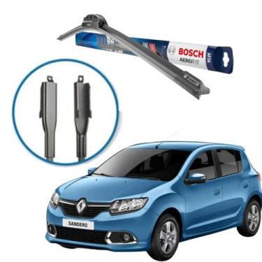 Imagem de Limpador Parabrisa Palheta Renault Sandero 2014 2015 2016 17 - Bosch