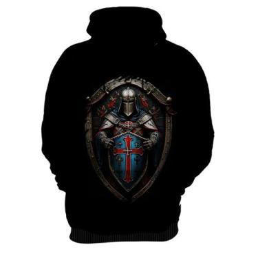 Imagem de Blusa de Frio Templário Medieval Cruzadas 6 - Kasubeck Store®, Inf 04