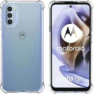 Imagem de Capa Capinha Case Anti Shock Transparente para Motorola Moto G31 - LXL