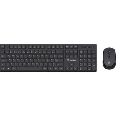 Imagem de Kit Mouse e Teclado Fortrek CW11 Wireless Preto