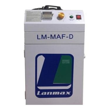 Imagem de Máquina De Arrematar Fio com Motores 2 Cabeças - LANMAX, 220V