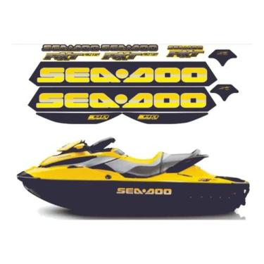 Imagem de Kit Adesivos Jet Ski Seadoo RXT 215 2010 Compatível - SPTS