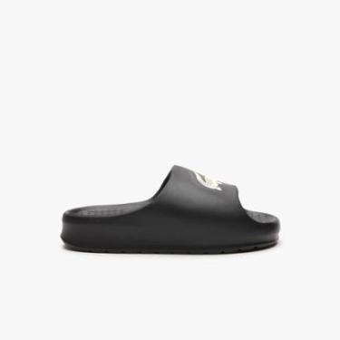 Imagem de Chinelo feminino Lacoste Croco 2.0 Evo em material sintético-Feminino