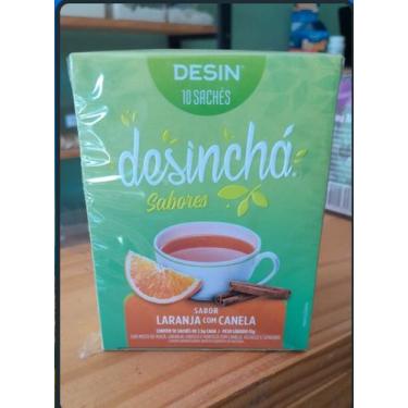 Imagem de Desinchá  sabores  caixa com 10 Sachê - C.N