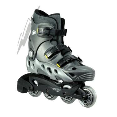 Imagem de Patins Inline Traxart Spectro Adulto Iniciante Hardboot ABEC5 com Frei
