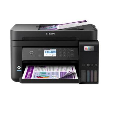 Imagem de Multifuncional Epson EcoTank L6270 com Tanque de Tinta - Impressora, C