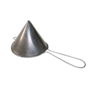 Imagem de Coador De Óleo Chinoy 12 X 10 Inox Peneira Cônica - EDELCIO