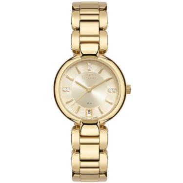 Imagem de Relógio TECHNOS feminino analógico dourado elegance 2115TWA/1X