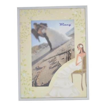 Imagem de Porta Retrato Moldura Aluminio e vidro decorativo fotos - WebStore, Br
