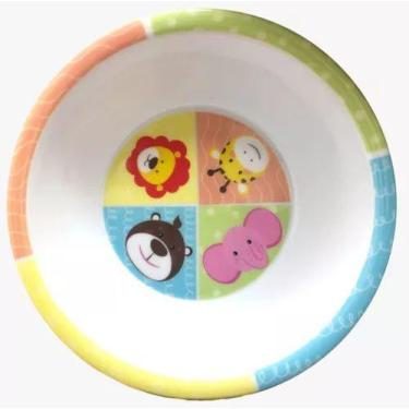 Imagem de Prato fundo infantil 14,5 cm - Ecos, ANIMAIS