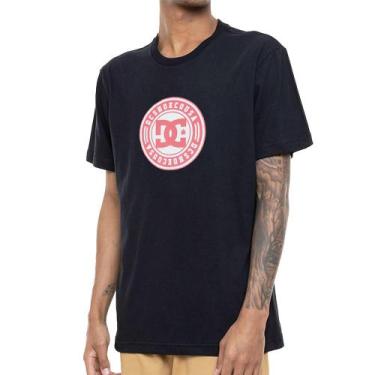 Imagem de Camiseta DC Shoes VC Paper Clip Patch-M SM23 Masculina Preto, Preto, P