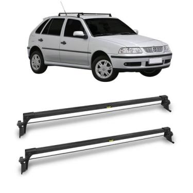 Imagem de Rack de Teto Volkswagen Gol 4p G2/g3/g4 1995 a 2008  em Aço Preto com 