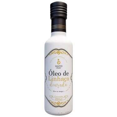 Imagem de Óleo de Linhaça Dourada  200ml - Santo Óleo
