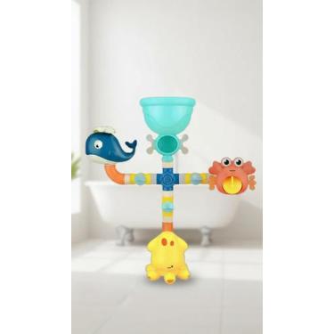 Imagem de Brinquedo de Banho Baleia com Ventosa Infantil - Congratulations Store