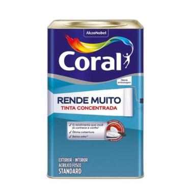 Imagem de Tinta Acrílica Coral Rende Muito 16L Fosco - Várias Cores, Capim Limão