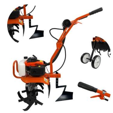 Imagem de Motocultivador de Solo a Gasolina 3,6HP 53cc com Lâminas Cultivadoras 