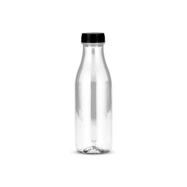Imagem de Garrafa PET G3550 com Tampa para Bebidas Transparente Polietileno Galvanotek 70UN 500ML