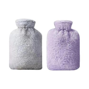 Imagem de Aquecedor De Mãos E Pés Lavável E Removível Para Meninas, Garrafa De Á