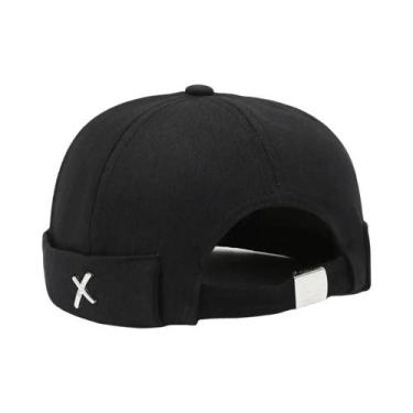 Imagem de Gorro De Inverno Unissex Ajustável, Estilo Vintage, Cor Sólida, Modelo