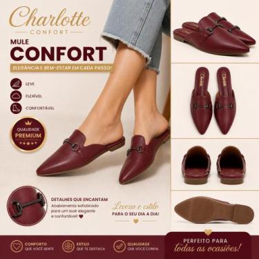 Imagem de Sapato Mule Feminino Casual Confortável - Michelle Calçados Femininos,