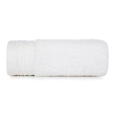 Imagem de Toalha de Rosto Duna Felpa 100% Algodão 600g-m2 Confortável Branco Altenburg