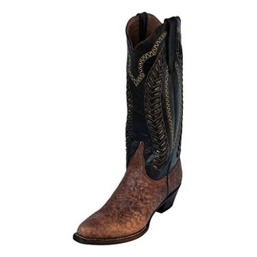 Imagem de Ferrini Bota feminina Comochero Western, Chocolate, 7