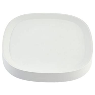 Imagem de Serenable Carrinho de Flores em Vaso com Carrinho de Polia para Serviço Vasos Móveis Suporte de Rack de Contêiner com Movimentador de Vasos C, Branco 4 rodas l